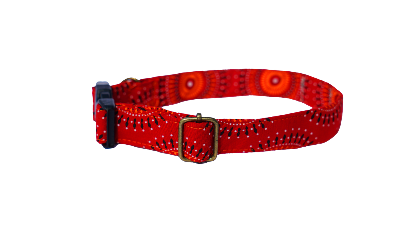 Alexis Red Collar