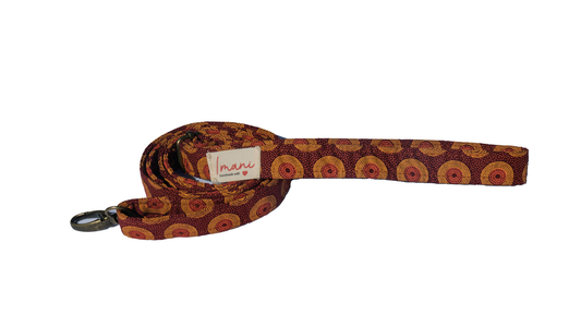 Malaika Leine in Braun